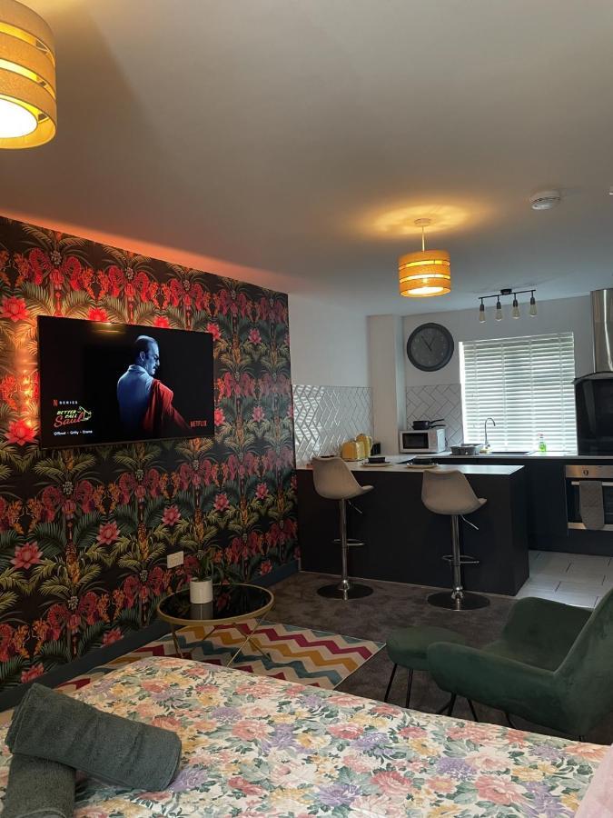 Luxury Studio Apartment Near Birmingham Citycentre Exterior foto